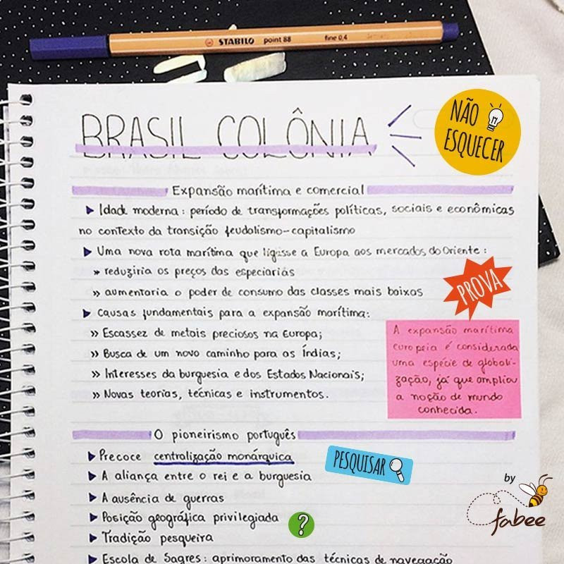 Etiquetas para Estudar (impermeável)