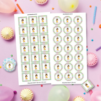 Etiquetas para Festa