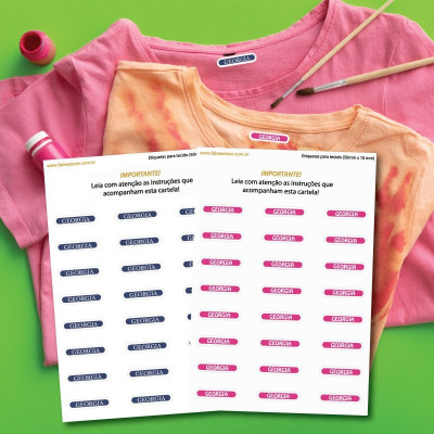 Micro Etiquetas Termocolantes Personalizadas