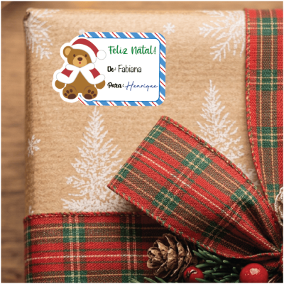 Kit Etiquetas De-Para Natal