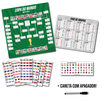 Tabela da Copa do Mundo 2026 Interativa