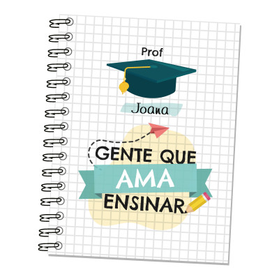 Caderno Personalizado para Professores