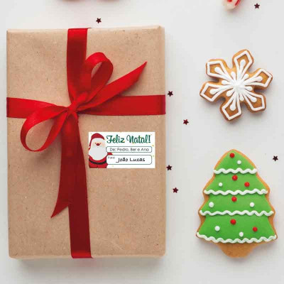 Etiqueta De-Para Natal