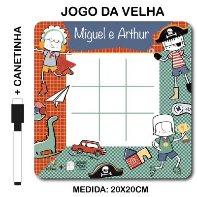 Jogo da Velha Personalizado