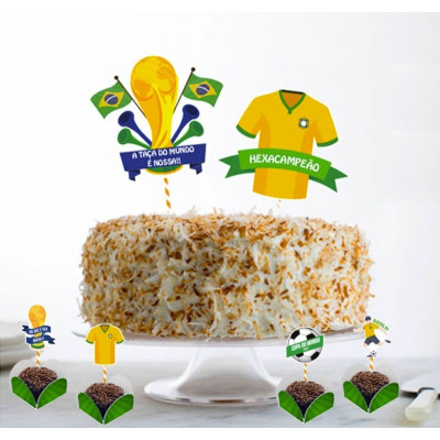 Kit Festa em Casa- Tema Copa