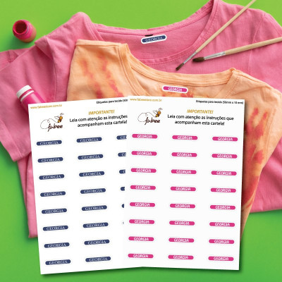 Micro Etiquetas Termocolantes Personalizadas
