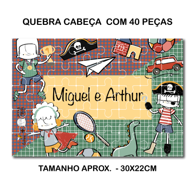Quebra-Cabeça Personalizado