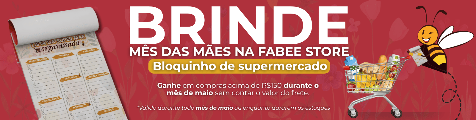MêS DAS MÃES BRINDE