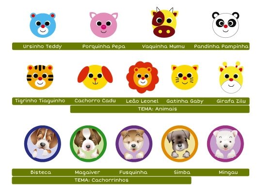 Guia Personalização Animais Fabee 2